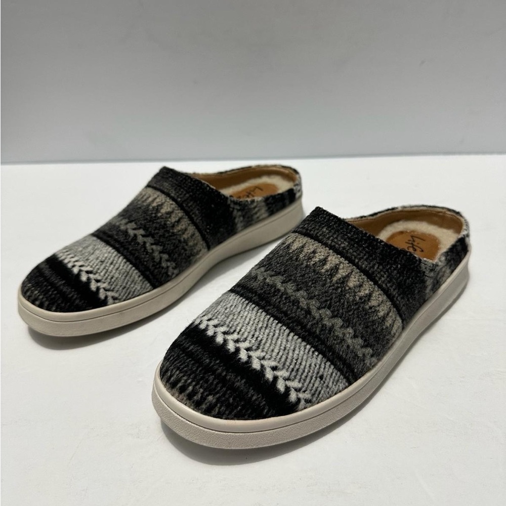 LifeStride Nomad Striped Mule  Womens Black Sneakers Casual Shoes Size 5.5m - Picture 4 of 8